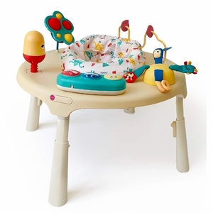 Oribel PortaPlay 4-in-1 Foldable Activity Center - Turn, Bounce, Play, Transform - Monsterland