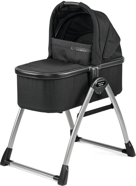 Peg Perego Bassinet With Home Stand - True Black