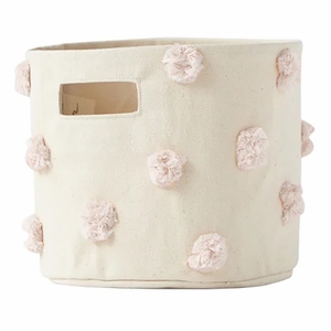 Petit Pehr Pom Pom Basket - Mini - Blush