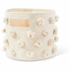 Petit Pehr Pom Pom Basket - Pint - Natural