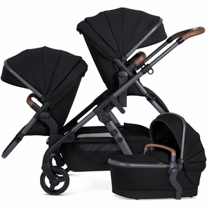 Silver Cross Wave 3 Complete Single-to-Double Stroller - Licorice