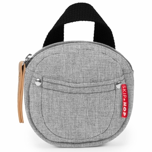 Skip Hop Pacifier Pocket - Grey Melange