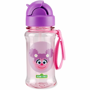 Skip Hop Sesame Street Straw Bottle With Tritan Renew - Abby Cadabby