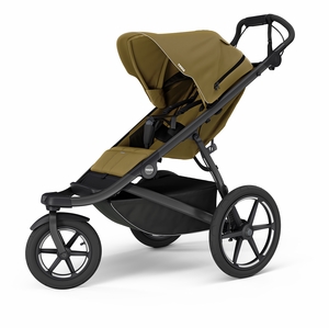 Thule Urban Glide 3 Single Jogging Stroller - Nutria Green