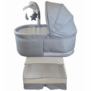 TruBliss Sweetli Deluxe Bassinet - Chambray