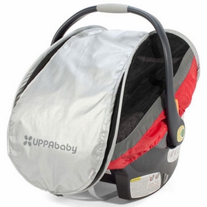 UPPAbaby Cabana Infant Car Seat Shade - Red