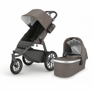 UPPAbaby Ridge Jogging Stroller + Bassinet Bundle - Theo