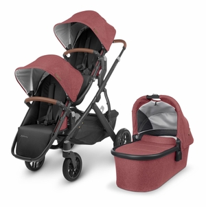 UPPAbaby VISTA V2 Double Stroller Bundle - Lucy