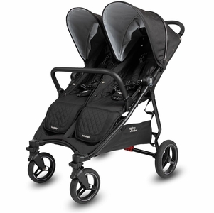 Valco Baby Slim Twin Double Stroller SPORT EDITION - Raven