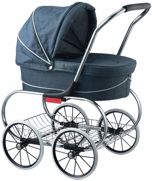 Valco Princess Tailormade Doll Stroller - Denim Blue