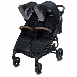 Valco Snap Duo Trend Side by Side Double Stroller - Black