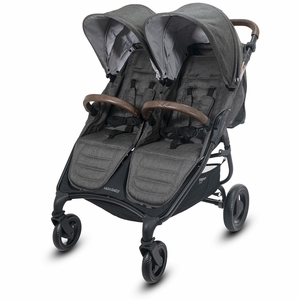 Valco Snap Duo Trend Side by Side Double Stroller - Charcoal